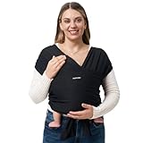 Momcozy Baby Tragetuch Neugeborene – Einfach anzulegender Ring Sling Tragetuch, Atmungsaktives...