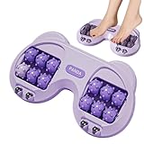 Qkbuza Fußmassage Roller 36 X 17 X 15 Cm Fussmassagegerät, Massagegerät Tragbarer Gummi...