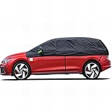 BEXITA Halbgarage Auto Winter Abdeckplane Wasserdichte Outdoor Auto Autoabdeckung Halbe Autoplane...