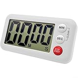 CNANRNANC Digitaler Timer mit Countdown- und Stoppuhr-Funktionen, magnetische Rückseite,...