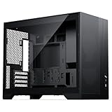 Phanteks XT M3 Mini-Tower PC-Gehäuse Schwarz – Kompaktes Micro-ATX Case mit Tempered Glass,...