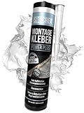 PROCREA® Montagekleber 'Power Plus' extra stark [Kleben statt Bohren] Haftstarker Sofortkleber für...