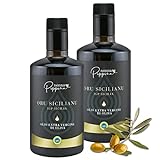 NONNA PIPPINA Natives Olivenöl Extra 'Oru Sicilianu' IGP Sicilia, 2 x 0,5L Flasche, ERNTE 2022/2023