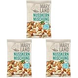 Maryland Nusskernmischung 200g Beutel - Nuss Mischung aus Mandeln blanchiert, Cashewkernen,...