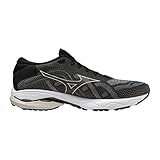 Mizuno Herren Wave Ultima 14 Straßen-Laufschuh, Black/Silver/Nimbus Cloud, 43 EU
