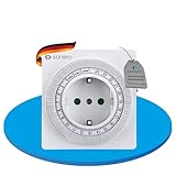 sonero Mechanische Zeitschaltuhr, IP20, 3500 Watt, weiß, 96 Segmente