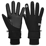 Cevapro Warm Winterhandschuhe Wasserdicht Touchscreen Handschuhe Fahrradhandschuhe Winddicht...