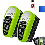 Clear Vision Autoglasreiniger, 2026 Neu 2.0 Clearvision,Automotive Oil Film Cleaning Brush, Clear...