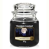 Yankee Candle Duftkerze im Glas (mittelgroß) | Midsummer's Night | Brenndauer bis zu 75 Stunden