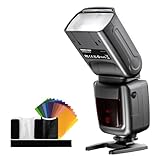 PHOTOOLEX Blitz Flash Speedlite für Canon Nikon Sony Panasonic Olympus Pentax Fujifilm Sigma...