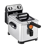 Tefal FR5101 Filtra Pro Inox & Design | 3,0 L | Premium Fritteuse | 2300 Watt | Semiprofessionelle...