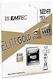 Emtec ECMSDM128GXC10 EliteGold 128GB microSDXC Speicherkarte - Highspeed