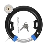 SOPOTUTU Anti diebstahl Fahrradschloss Rundes Kabelschloss Bikes und Mountainbikes Robustes...