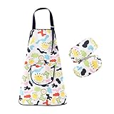 Kreative Malschürze für Kinder, volle Armabdeckung, langlebig, wasserdichter Stoff für...