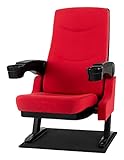 Stagecaptain CS-600R Movieking Kinosessel (Relaxsessel, klappbarer Sitz, 2 x Armlehne mit...