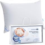 Weiches Gänsedaunenkissen, Queen-Size-Größe, 750 g, 76,2 x 50,8 cm, RDS-zertifiziert, feine...