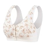 Uwdiohq Ohne Bügel BH Für Damen, BHS Ältere Frauen 2024 Bequeme, Praktische Baumwoll-BHS Mit...