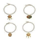 PEPWE 4lots Fortunates Halsschmuck, Halskette, lange Lebensdauer, Schlosshalsband, Hundehals-Schmuck...