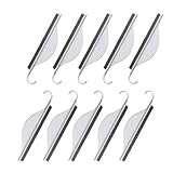 10 x Badezimmer-Wischer, Duschabzieher mit Haken zum Aufhängen, für Bad, Küche, Waschbecken