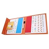 ibasenice Mathematik Zählsteine für Lernspielzeug mit Fächern aus Langlebigem Papier Fördern...