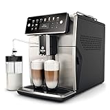 Saeco SM7583/00 Xelsis Kaffeevollautomat 12 Kaffeespezialitäten (LED-Display mit Direktwahltasten,...