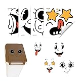 WC-Aufkleber, selbstklebende Mülltonnen-Aufkleber, dekorative Wandaufkleber, für Küche,...