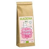 MADENA Bio Mamatraum Tee für Frauen (ehem. MADENA Kinderwunschtee), Schwangerschaft,...