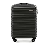 WITTCHEN Koffer – Handgepäck | hartschalen, Material: ABS | hochwertiger und Stabiler | Schwarz |...