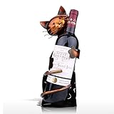 Kavolet Kavolet Katzen-Weinhalter, Ständer, Weinflaschenhalter, Katzen-Weinflaschenhalter,...