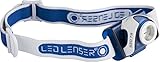 Ledlenser SEO7R LED Akku Stirnlampe, sehr helle 220 Lumen, 20 Stunden Laufzeit, wiederaufladbar oder...