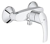 GROHE Eurosmart - Einhand-Brausebatterie (wassersparend, langlebige Oberfläche, Wandmontage),...