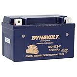 DYNAVOLT - NANO-GEL MG10ZS-C Motorradbatterie 12V 8,6Ah 255A. Ersetzt YTZ10S. Maße: 150x86x94mm....