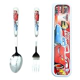 Cars Lightning Mcqueen Cutlery, Lightning Mcqueen Cutlery Stainless Steel Fork Spoon set with...