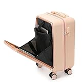 WJLYDM Koffer, Frontöffnung, Laptoptasche, Trolley, Multifunktions-Handgepäck, Universalrad,...