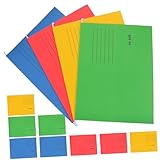 GARIOUANS 12 Stück Teiliges Hängeordner aus Verstärktem Papier mit Metallhaken Bunte Hängemappen...