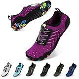 Bigzagger Barfußschuhe Herren Damen Sommer Barfuss Schuhe Schnell Trocknend Wasserschuhe mit Breite...