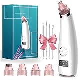 Mitesserentferner Vakuum 5 Saugmodi USB wiederaufladbare Mitesserentferner-Tools Mitesserentfernung...