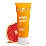 DOT & KEY Vitamin C + E Super Bright Gel-Gesichtsreiniger für strahlende und aufhellende Haut, alle...