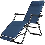 Gartenliege Zero Gravity Loungesessel Outdoor Casual Relaxsessel Fou Home Office Deck (C)