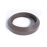 Flexible Rasenkante Umrandung 20m Braun | 7,5cm hoch | Garteneinfassung mit Schwerlastpfähle |...