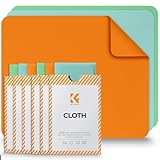 K&F Concept 6 Stück Brillenputztücher, Mikrofasertuch, Linsenreinigungstuch,Brillenlinsenreiniger,...