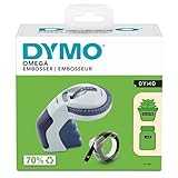 DYMO Omega Prägegerät | kleines Beschriftungsgerät mit Dreh-klick-System und ergonomischem Design...