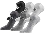 PUMA Sneakersocken 18 Paar Pack Statement Edition - Damen und Herren - Black-White-Anthracite Season...