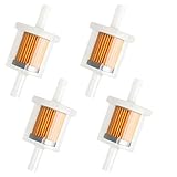 Benzinfilter, Kraftstofffilter Benzinfilter 8mm 4er Set Universal Benzinfilter Motorrad Rasenmäher...