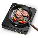 Induktionskochfeld 1 Platte, 2000W Induktionskochplatte