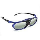 3D-Brille, Universal DLP Active Shutter 3D-Brille 96-144Hz für Acer Viewsonic XGIMI-Projektor...
