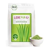 Lebepur BIO Gerstengras Pulver 500g | aus deutschem Anbau | Rohkostqualität | 100%...