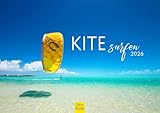 Edition Seidel Premium Kalender Kitesurfen 2026 Format DIN A4 Wandkalender Sport Hobby Surfen Kiten...