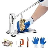 Austernmesser,Oyster Shucker, Edelstahl Oyster Opener Tool Set, Profi Austernöffner Set Mit...