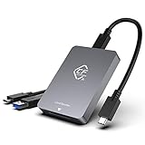 Ecverbyh CFexpress Typ A Kartenleser USB 3.1 Gen2 Adapter 10 Gbit/s für Windows XP mit Kabel für...